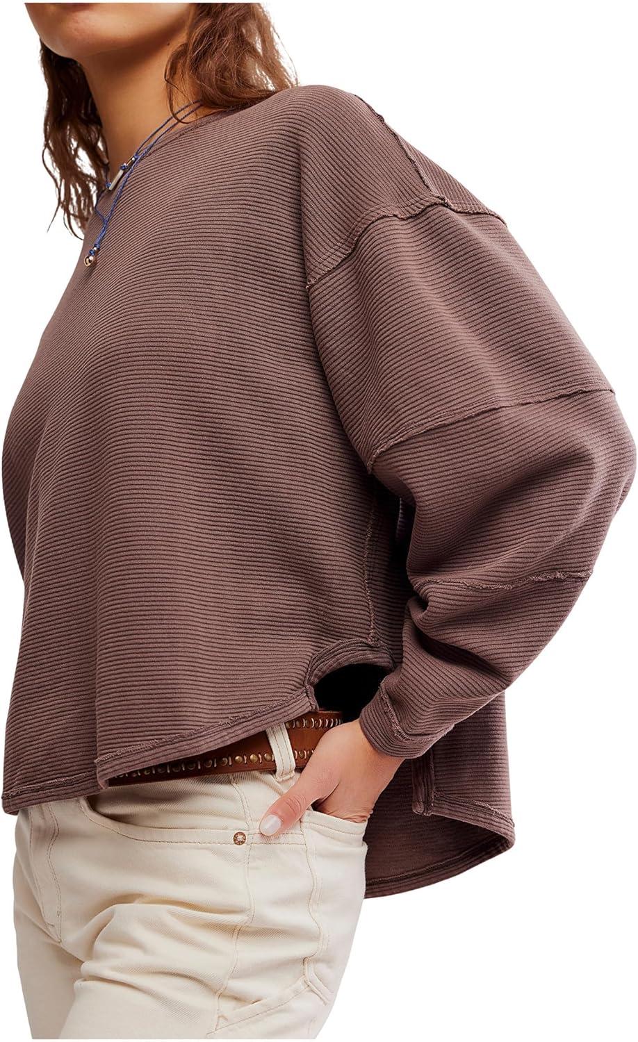 image:imageFree People Womens Total Eclipse TeeFrench Chocolate