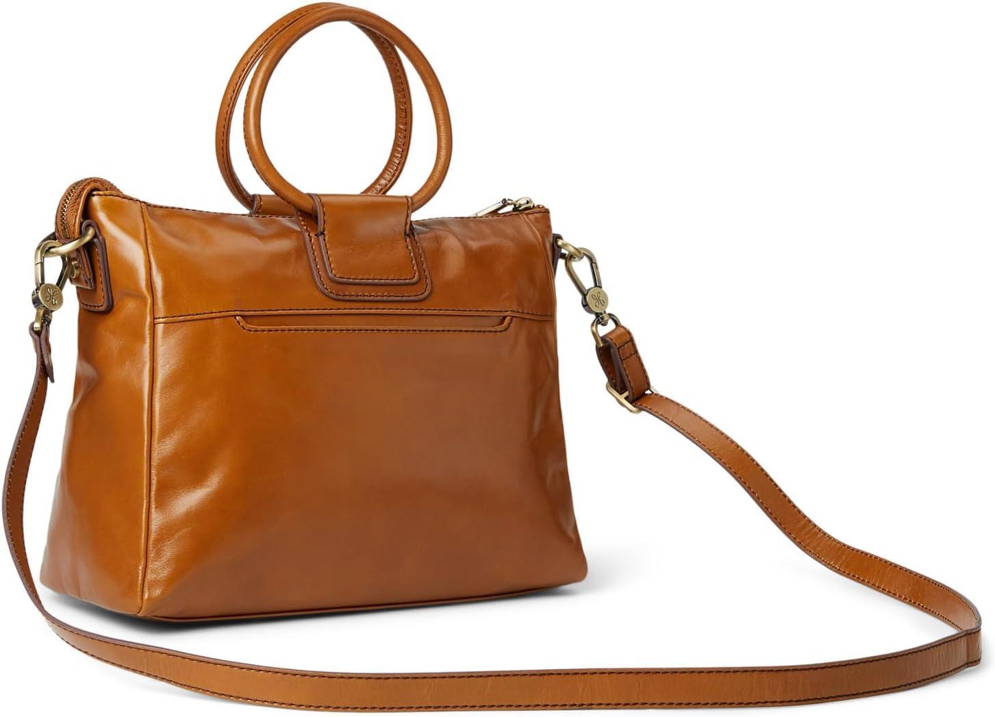 image:imageHOBO Sheila Medium Leather Satchel Crossbody Bag for Women with Top HandleTruffle
