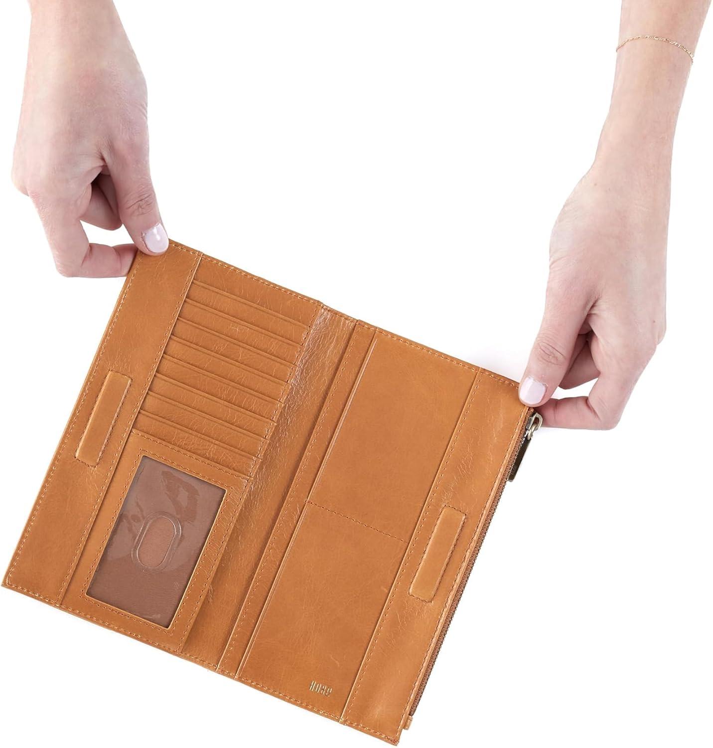 image:imageHOBO Womens Jill Large Bifold WalletNatural
