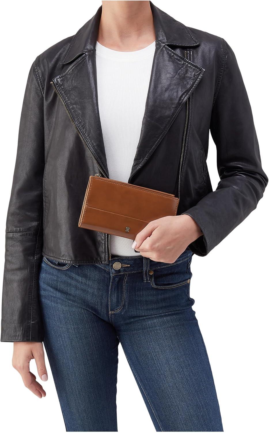 image:imageHOBO Womens Jill Large Bifold WalletTruffle