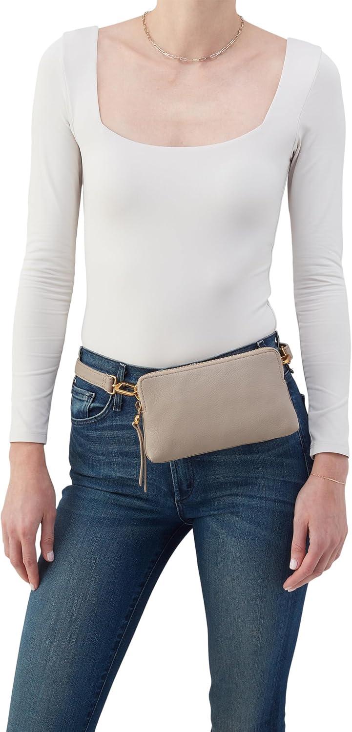 image:imageHOBO womens Fern Slim Belt BagTaupe