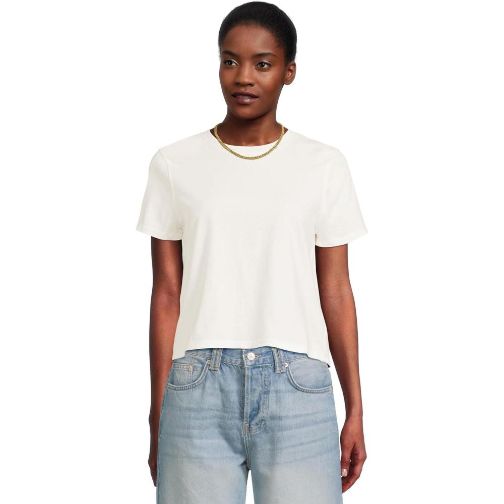 image:imageFree People Womens Everyday TeeClean Ivory