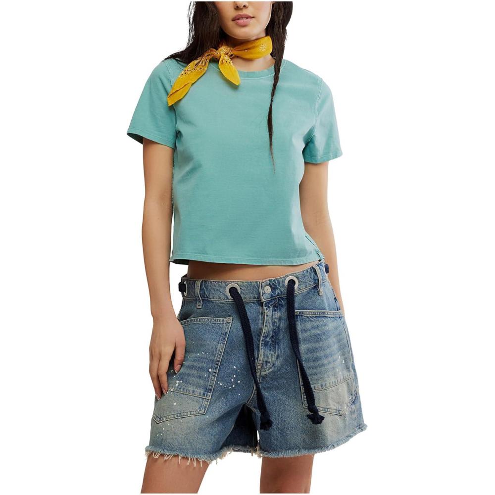 image:imageFree People Womens Everyday TeeMineral Blue