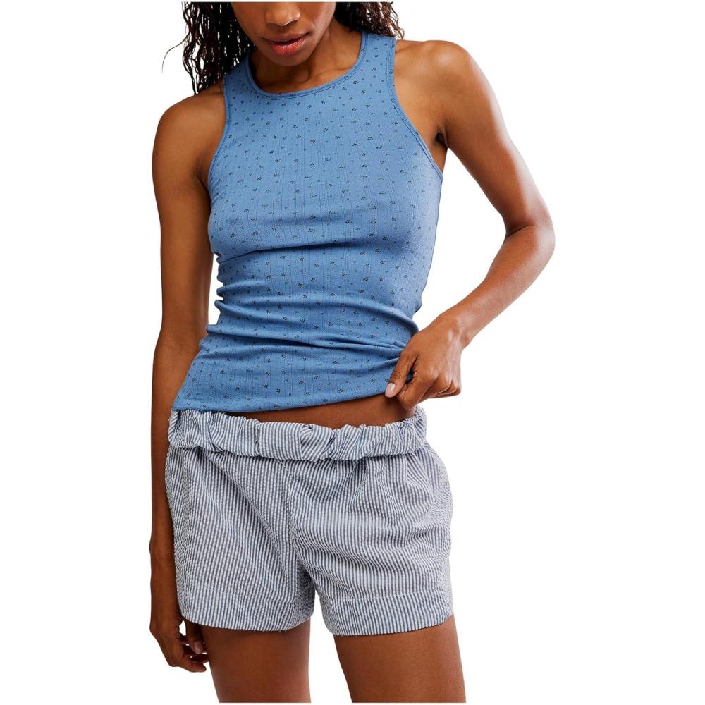 image:imageFree People Womens Fresh in Love PrintedDenim Combo