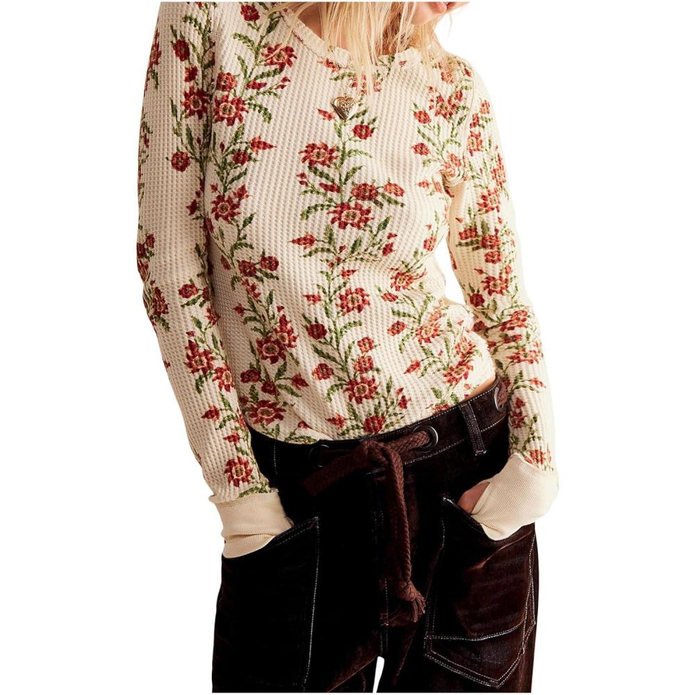 image:imageFree People Womens Pretty Little ThermalSand Combo Folk Vine