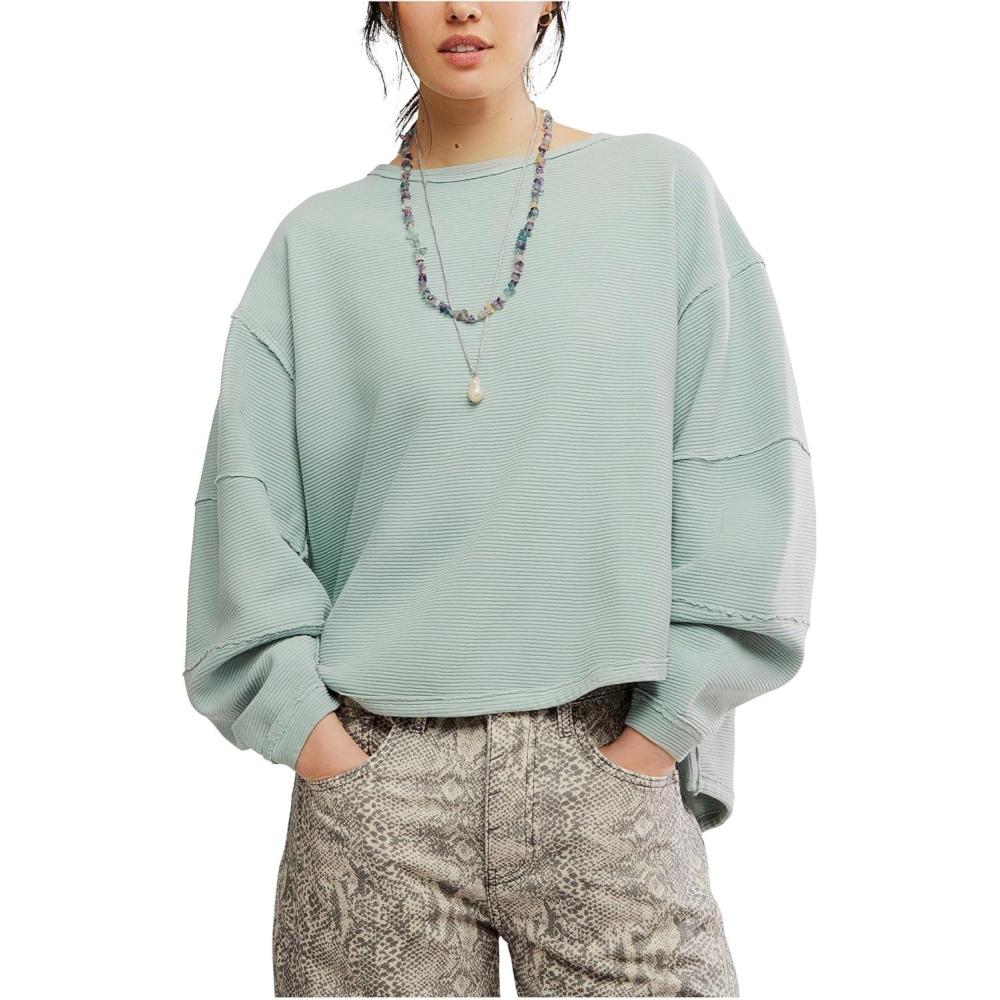 image:imageFree People Womens Total Eclipse TeePolor Fog