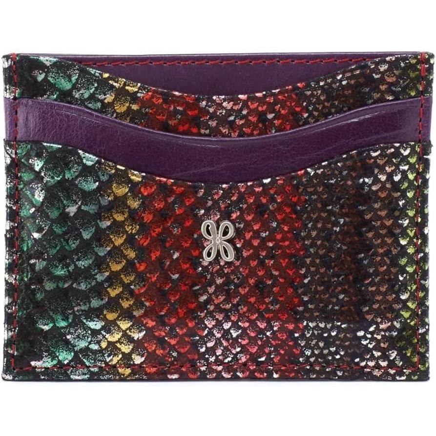 image:imageHOBO Womens Max Credit Card CaseHoliday Stripe