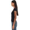 Free People Women’s Clean Lines Baby Tee(Black)