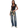 Free People Women’s Clean Lines Baby Tee(Black)