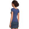 Free People Women’s Clean Lines Baby Tee(Indigo Pura)