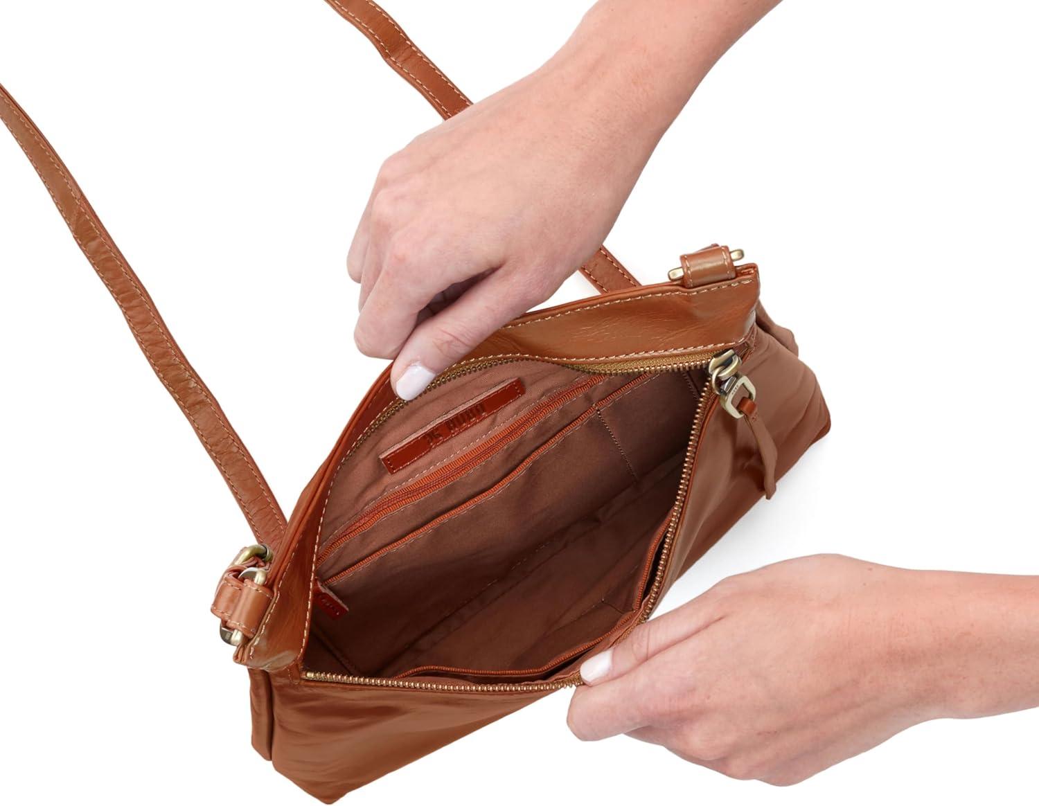 image:imageHOBO Cambel Leather Crossbody Bag for WomenTruffle
