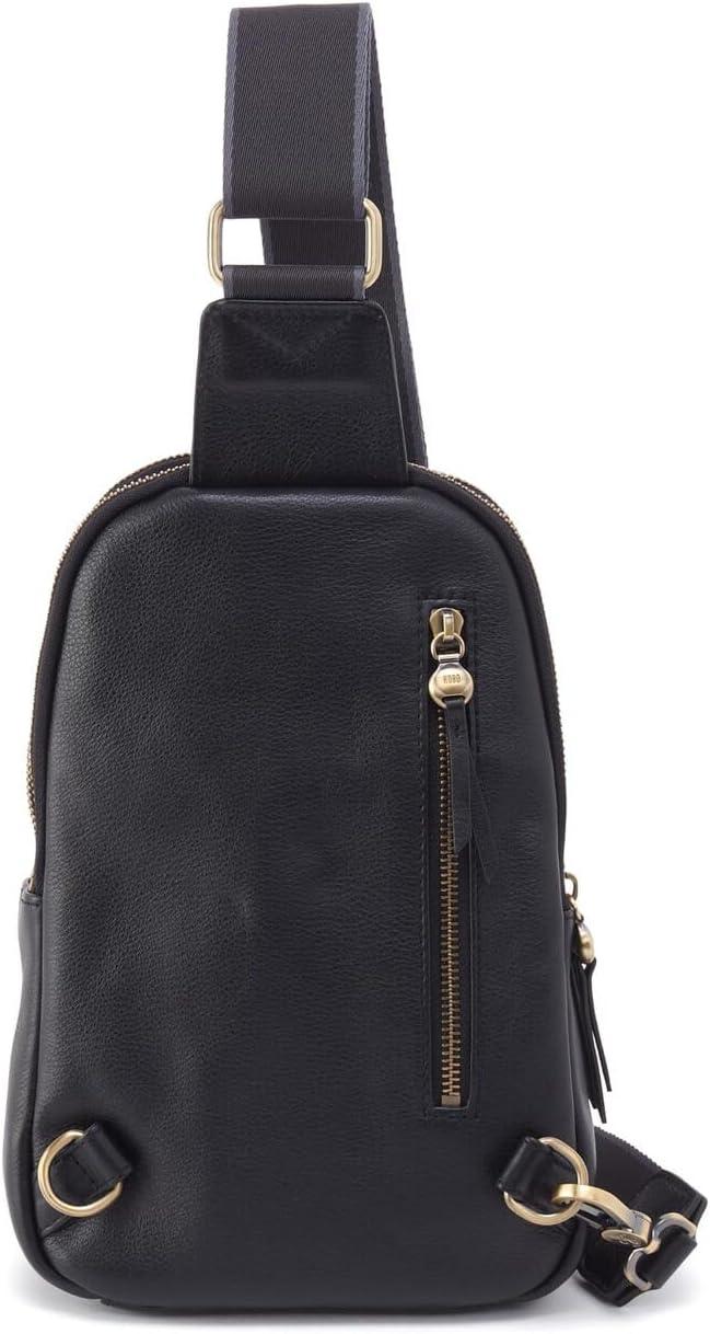 image:imageHOBO Cass Leather Sling Bag for WomenBlack