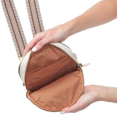 image:imageHOBO Cass Leather Sling Bag for WomenIvory