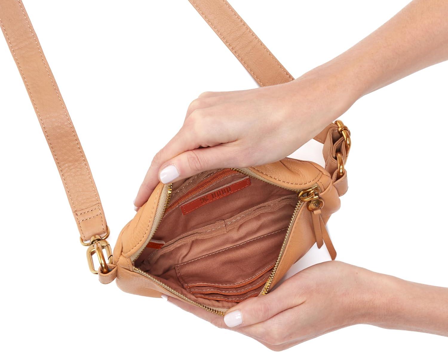 image:imageHOBO Fern Belt Bag for Women Convertible Crossbody and Shoulder BagSandstorm