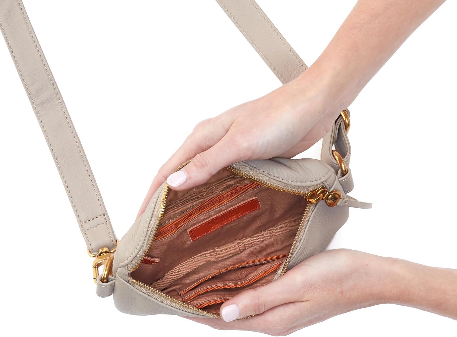image:imageHOBO Fern Belt Bag for Women Convertible Crossbody and Shoulder BagTaupe