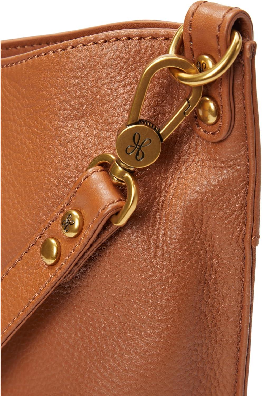 image:imageHOBO Pier Leather Shoulder Bag for Women Convertible to CrossbodyWarm Honey