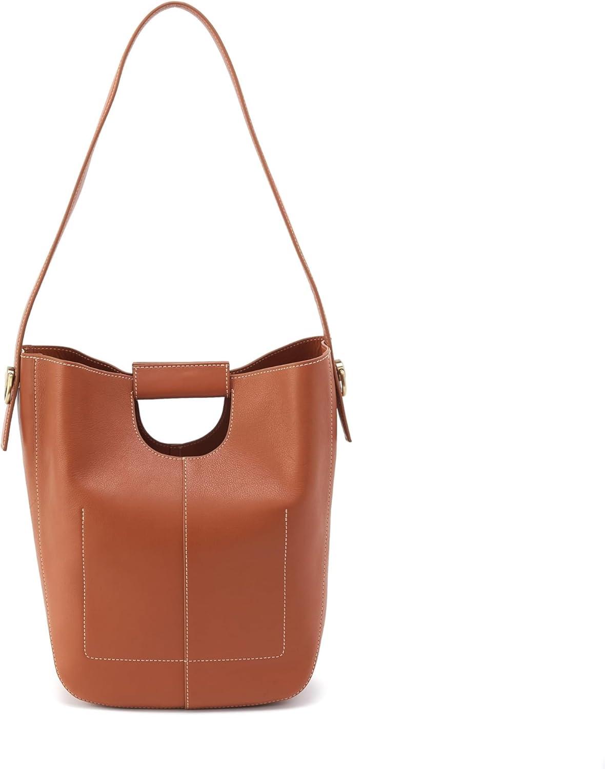 image:imageHOBO Womens Camden Shoulder Burnished Caramel One Size