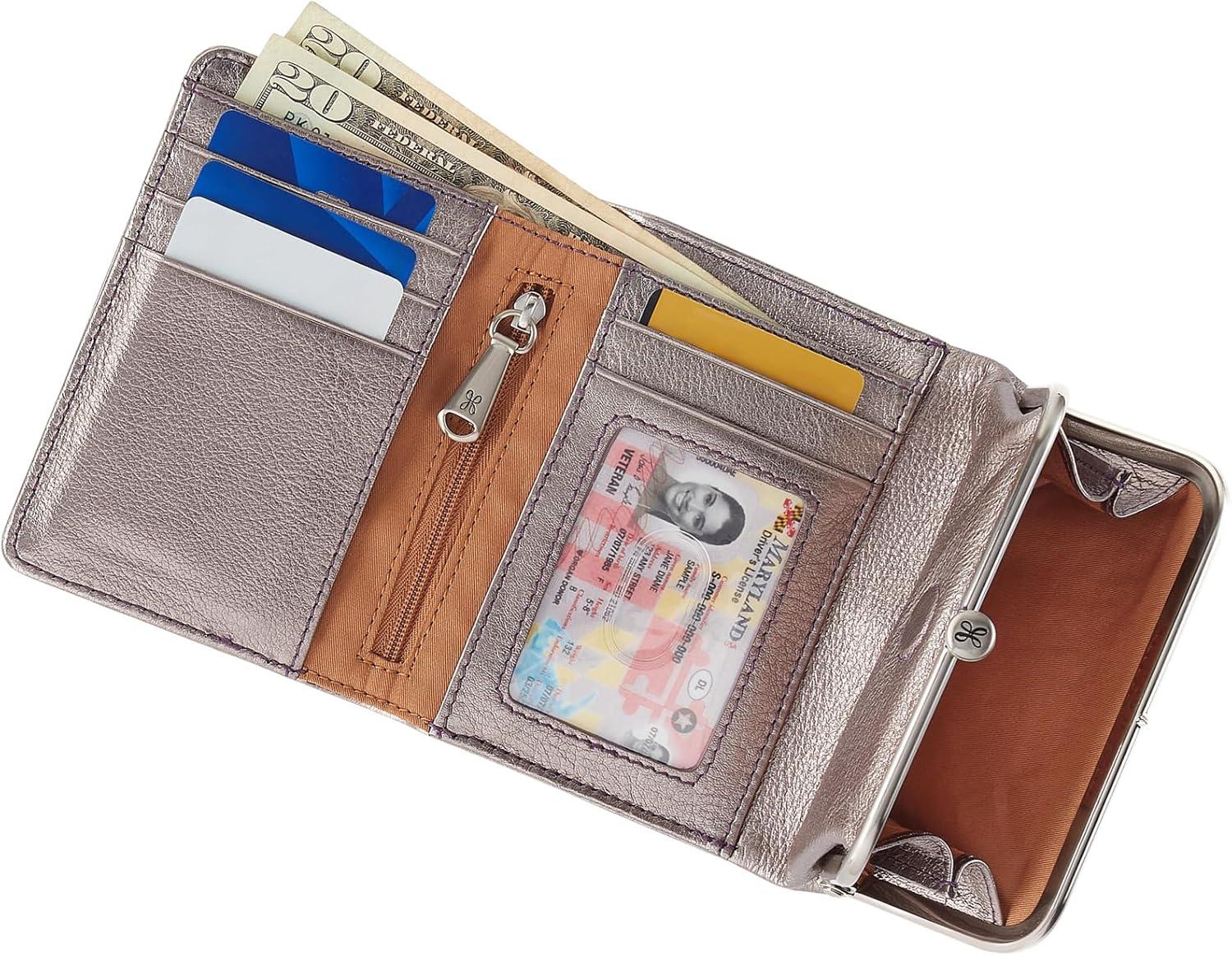 image:imageHOBO Womens Robin Compact WalletPewter Spur