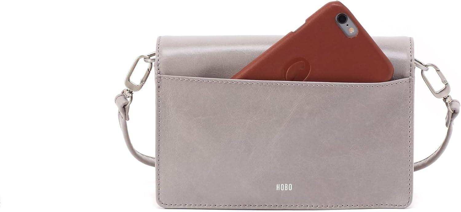 image:imageHOBO womens Jill Phone CrossbodyLight Grey