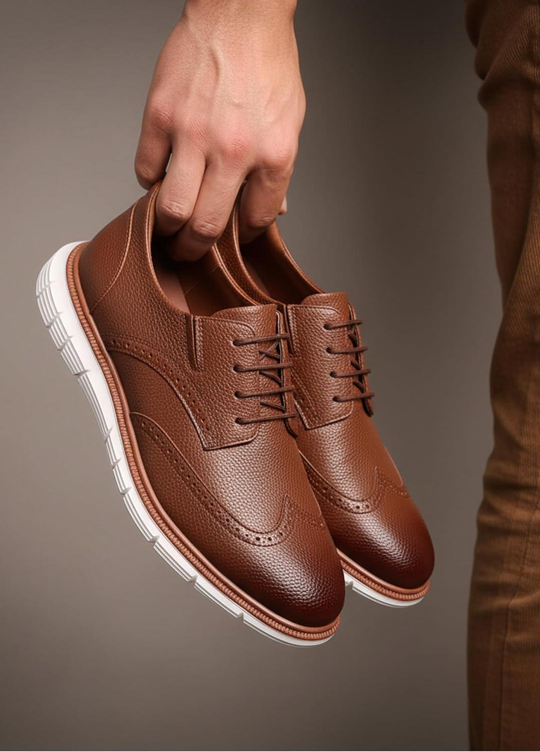 image:imageMarc Joseph New York Mens Hill Street Hands Free TechnologyCognac Grainy Leather
