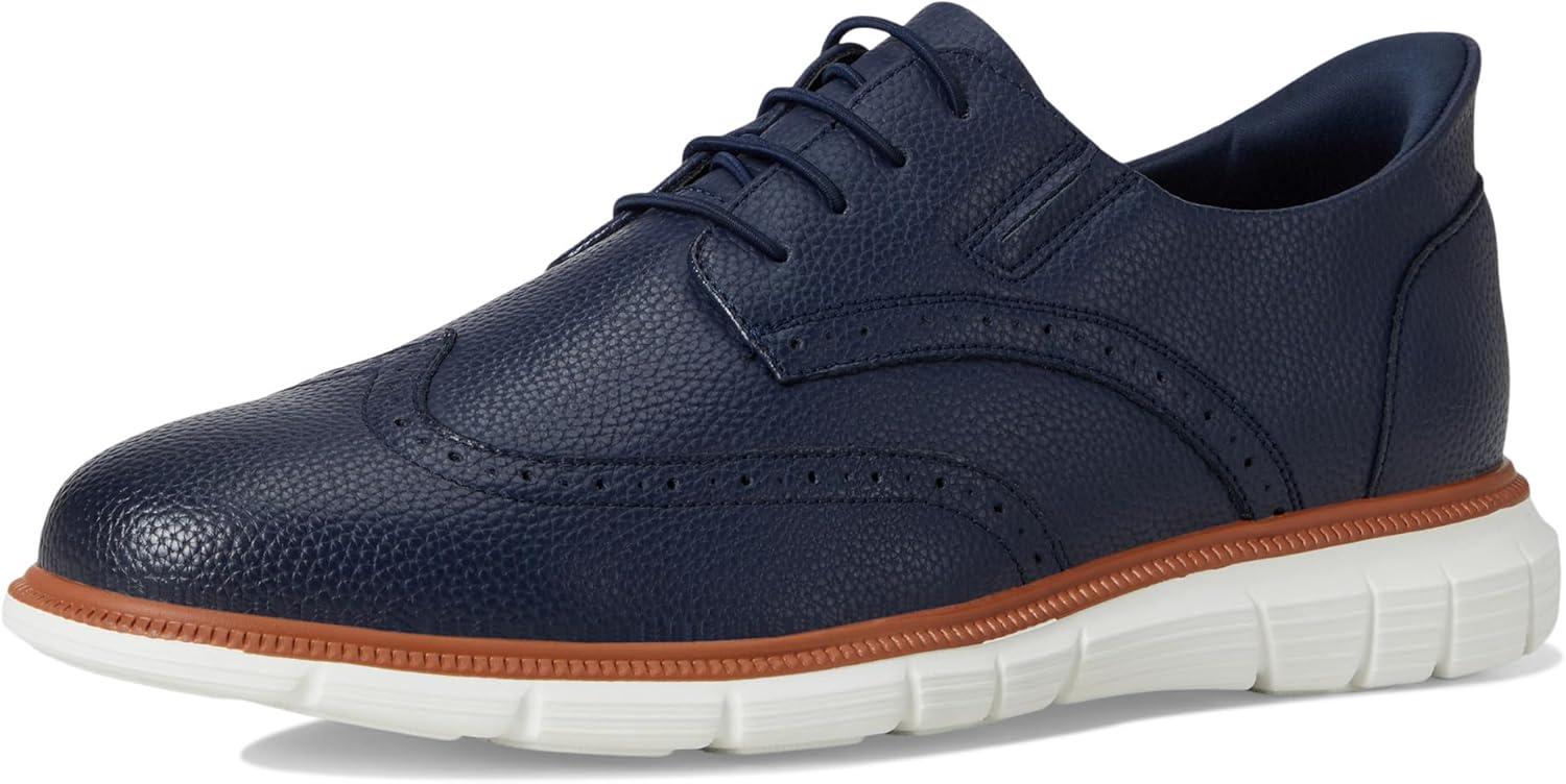 image:imageMarc Joseph New York Mens Hill Street Hands Free TechnologyNavy Grainy Leather