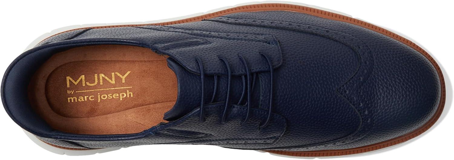 image:imageMarc Joseph New York Mens Hill Street Hands Free TechnologyNavy Grainy Leather