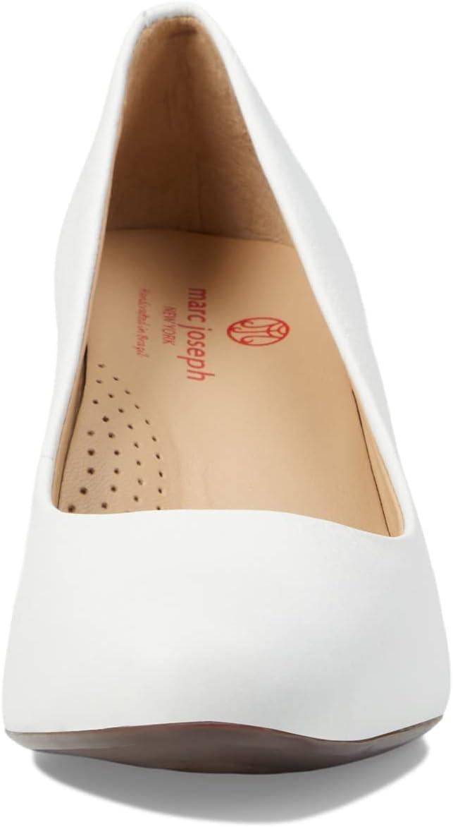 image:imageMarc Joseph New York Womens Midtown PumpWhite Nappa Soft