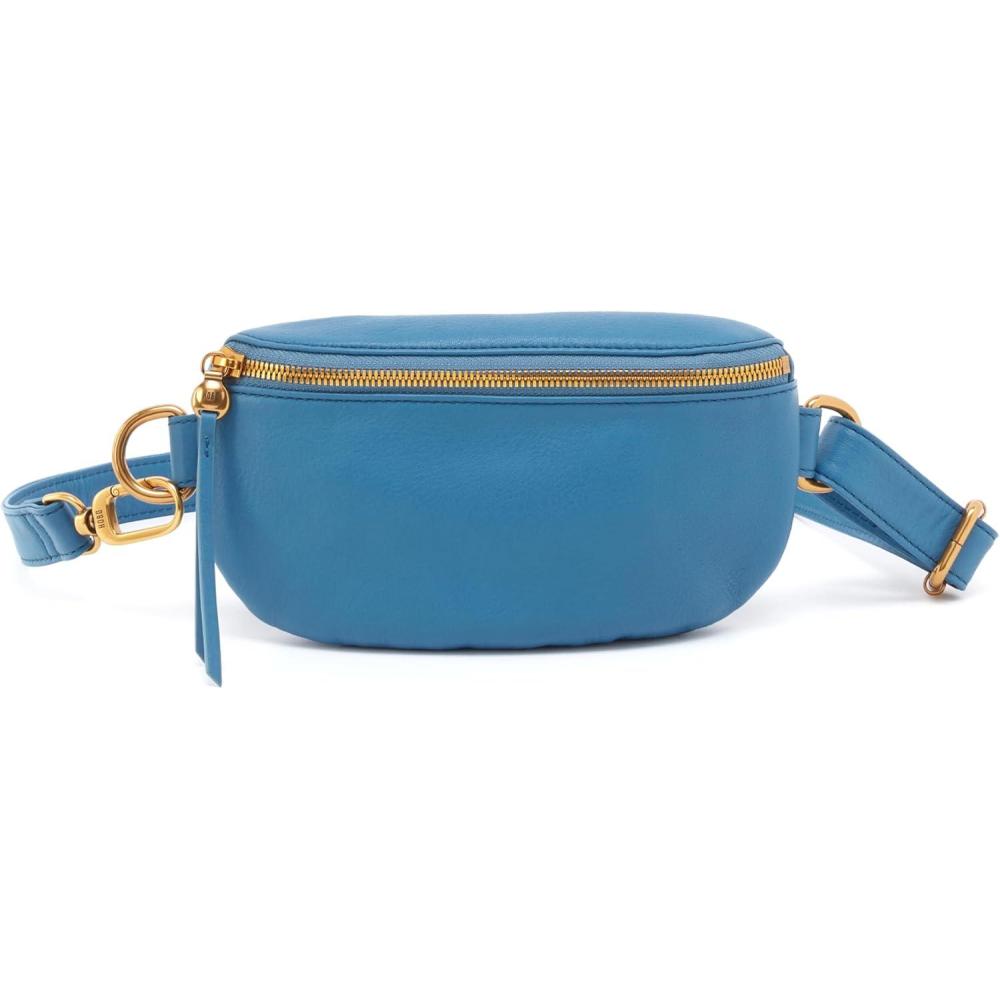 image:imageHOBO Fern Belt Bag for Women Convertible Crossbody and Shoulder BagDusty Blue