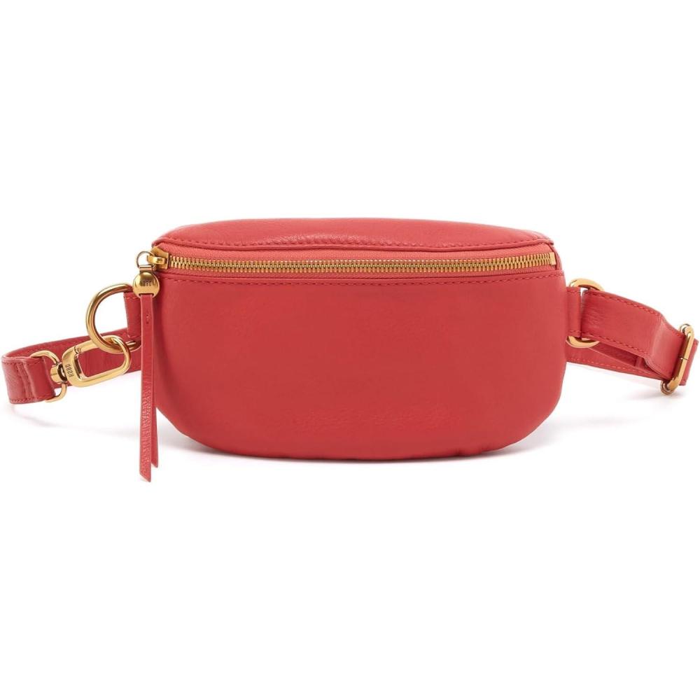 image:imageHOBO Fern Belt Bag for Women Convertible Crossbody and Shoulder BagRed Clay
