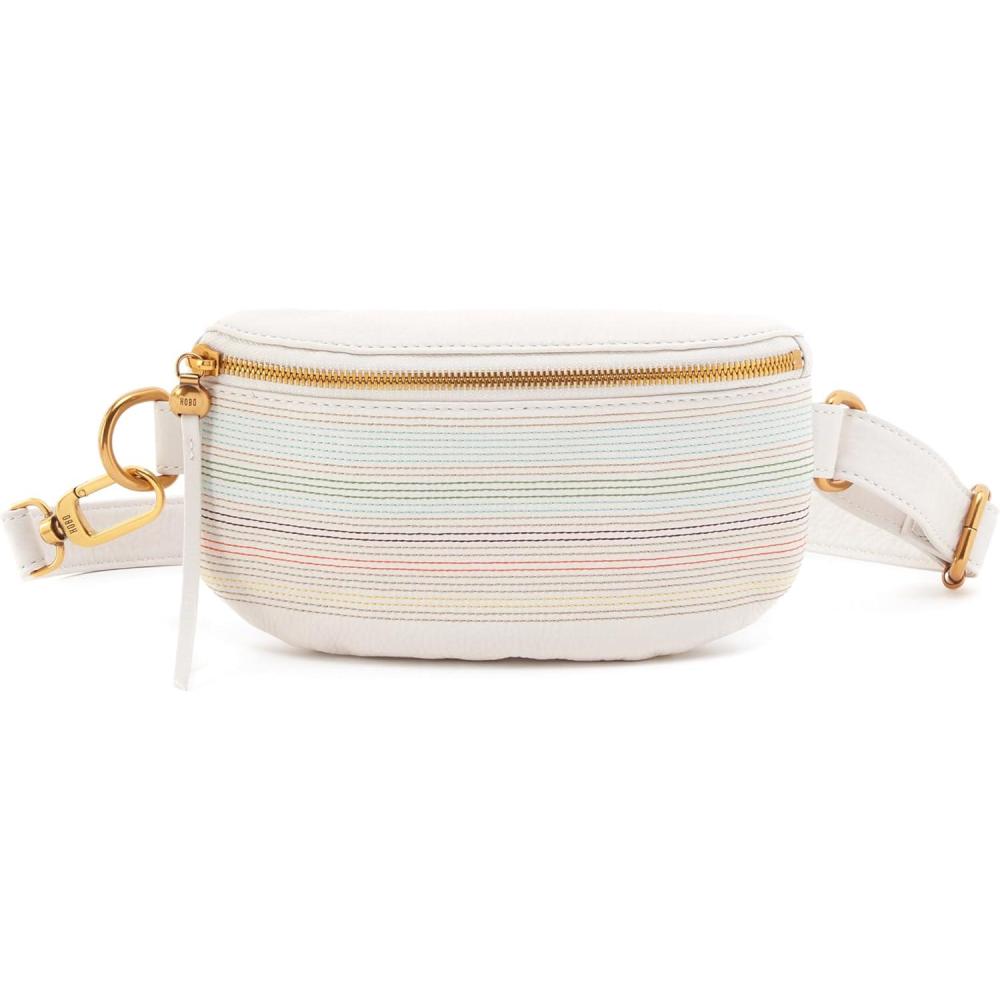 image:imageHOBO Fern Belt Bag for Women Convertible Crossbody and Shoulder BagWhite