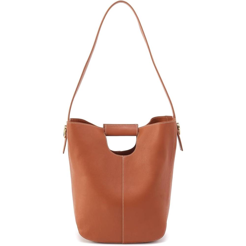 image:imageHOBO Womens Camden Shoulder Burnished Caramel One Size