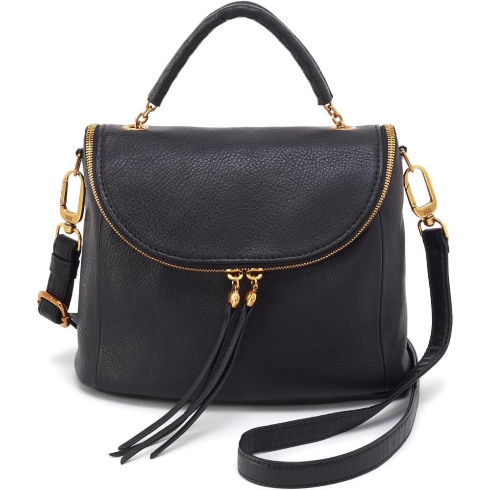image:imageHOBO Womens Fern Top Handle Satchel Black One Size