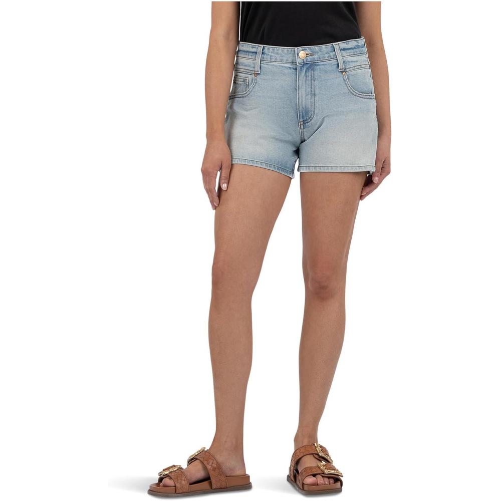 image:imageKUT from the Kloth Womens Jane HighRise Shorts with Inset Front PocketsCharity