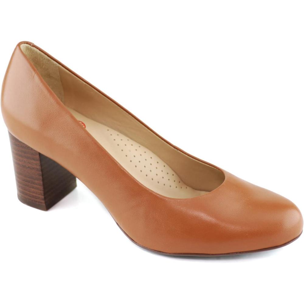 image:imageMarc Joseph New York Womens Midtown PumpCognac Napa