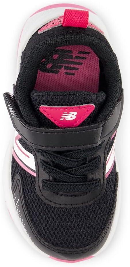 image:imageNew Balance Kids Dynasoft 545 V1 Hook and Loop Running ShoeBlackCarnival Pink