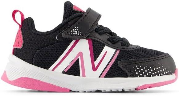 image:imageNew Balance Kids Dynasoft 545 V1 Hook and Loop Running ShoeBlackCarnival Pink