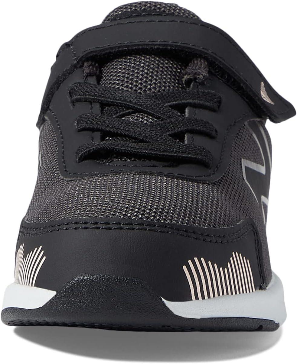 image:imageNew Balance Kids Dynasoft 545 V1 Hook and Loop Running ShoeBlackOyster PinkChampagne Metallic