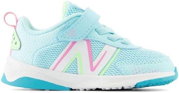 image:imageNew Balance Kids Dynasoft 545 V1 Hook and Loop Running ShoeBright CyanMint FlashSignal Pink