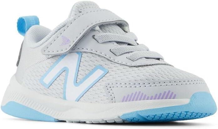 image:imageNew Balance Kids Dynasoft 545 V1 Hook and Loop Running ShoeGraniteLilac GloTeam Sky Blue
