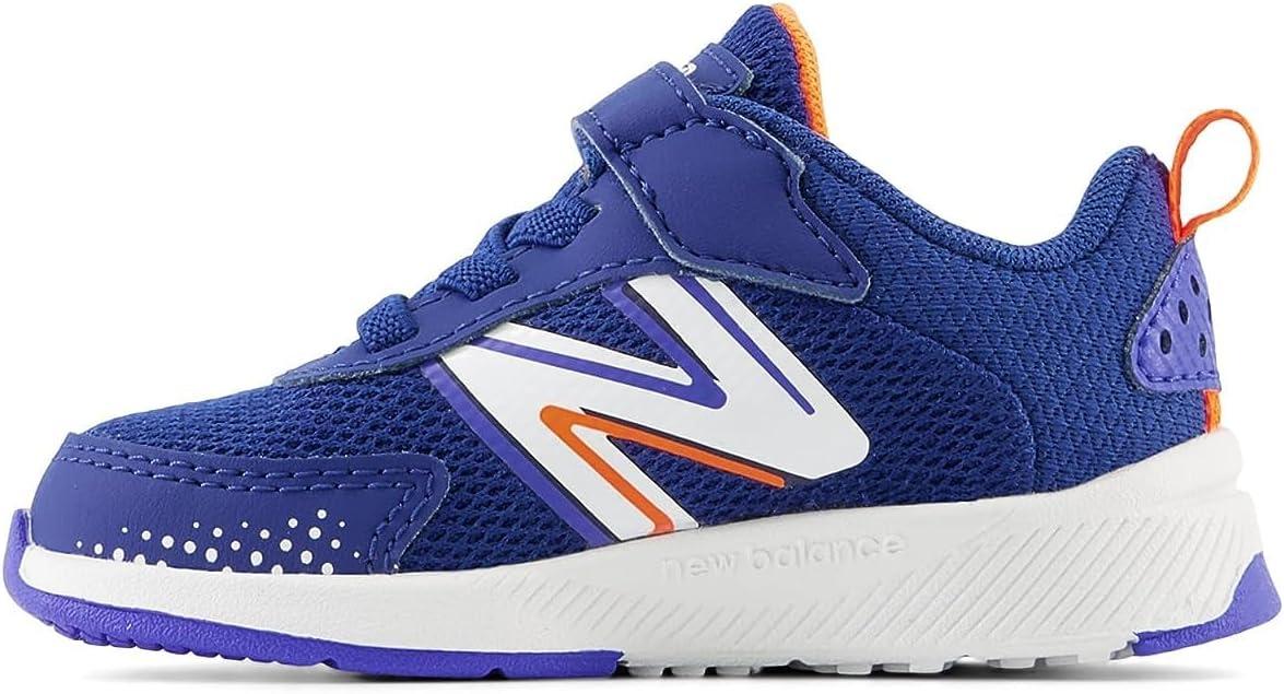 image:imageNew Balance Kids Dynasoft 545 V1 Hook and Loop Running ShoeNight SkyBlaze Orange