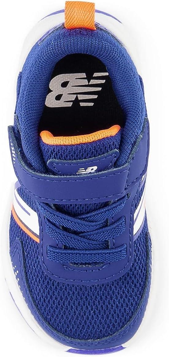 image:imageNew Balance Kids Dynasoft 545 V1 Hook and Loop Running ShoeNight SkyBlaze Orange