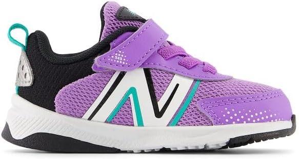 image:imageNew Balance Kids Dynasoft 545 V1 Hook and Loop Running ShoePurple FadeBlack