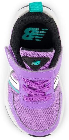 image:imageNew Balance Kids Dynasoft 545 V1 Hook and Loop Running ShoePurple FadeBlack