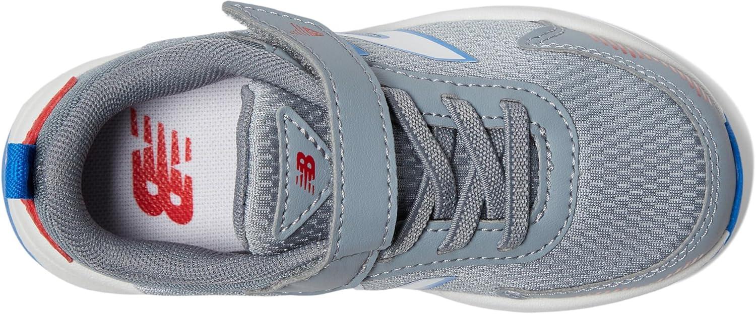 image:imageNew Balance Kids Dynasoft 545 V1 Hook and Loop Running ShoeSteelTeam RedBlue Oasis