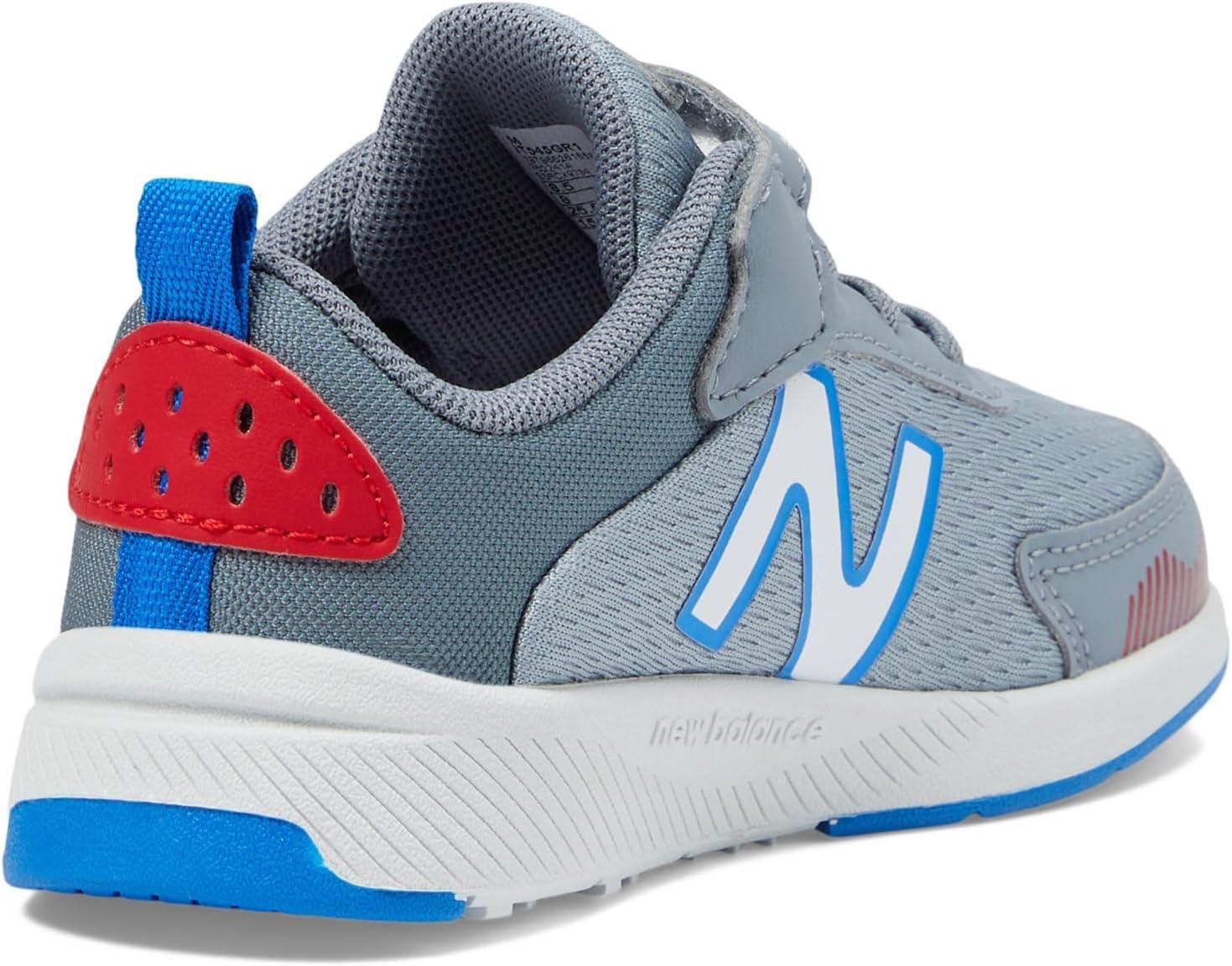 image:imageNew Balance Kids Dynasoft 545 V1 Hook and Loop Running ShoeSteelTeam RedBlue Oasis