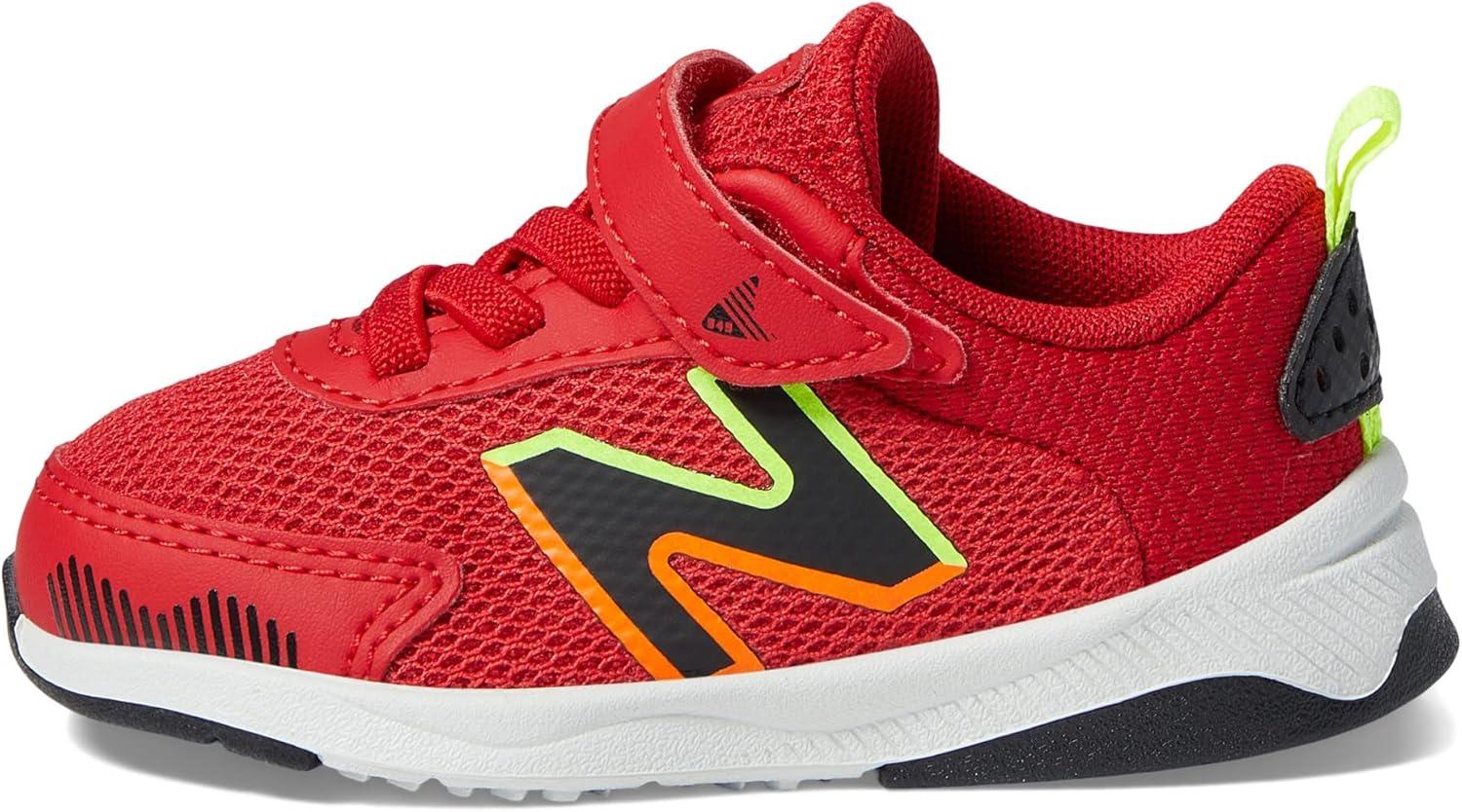 image:imageNew Balance Kids Dynasoft 545 V1 Hook and Loop Running ShoeTeam RedBlackHilite