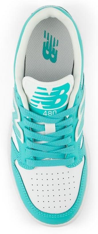 image:imageNew Balance UnisexChild 480 V1 Laceup SneakerAirytealWhite