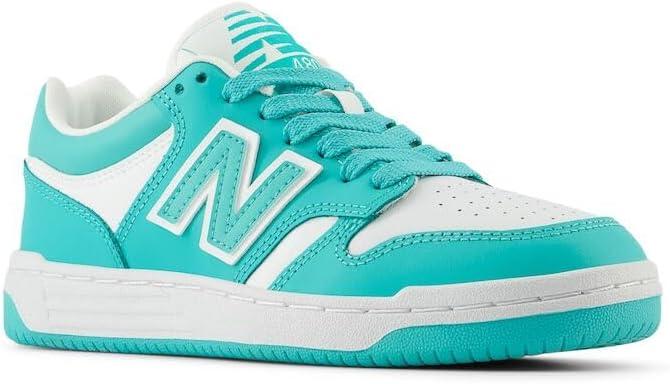 image:imageNew Balance UnisexChild 480 V1 Laceup SneakerAirytealWhite