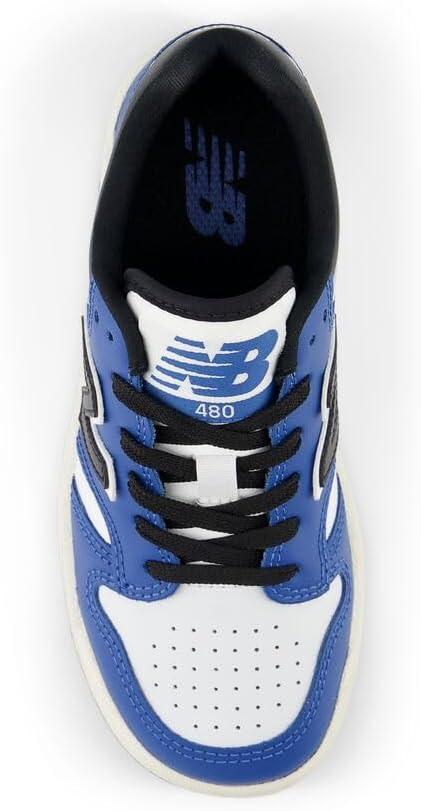 image:imageNew Balance UnisexChild 480 V1 Laceup SneakerBlue AgateWhite