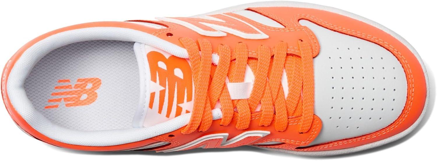 image:imageNew Balance UnisexChild 480 V1 Laceup SneakerHot MangoWhite